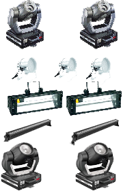 Комплект светового оборудования Профессионал